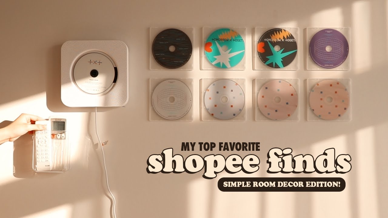 my top favorite shopee finds · room decor edition! (philippines)