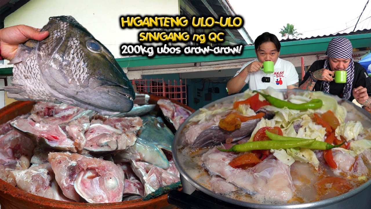 200 KILOS GIANT ULO-ULO  UBOS ARAW-ARAW SA KARINDERIANG ITO SA QUEZON CITY!