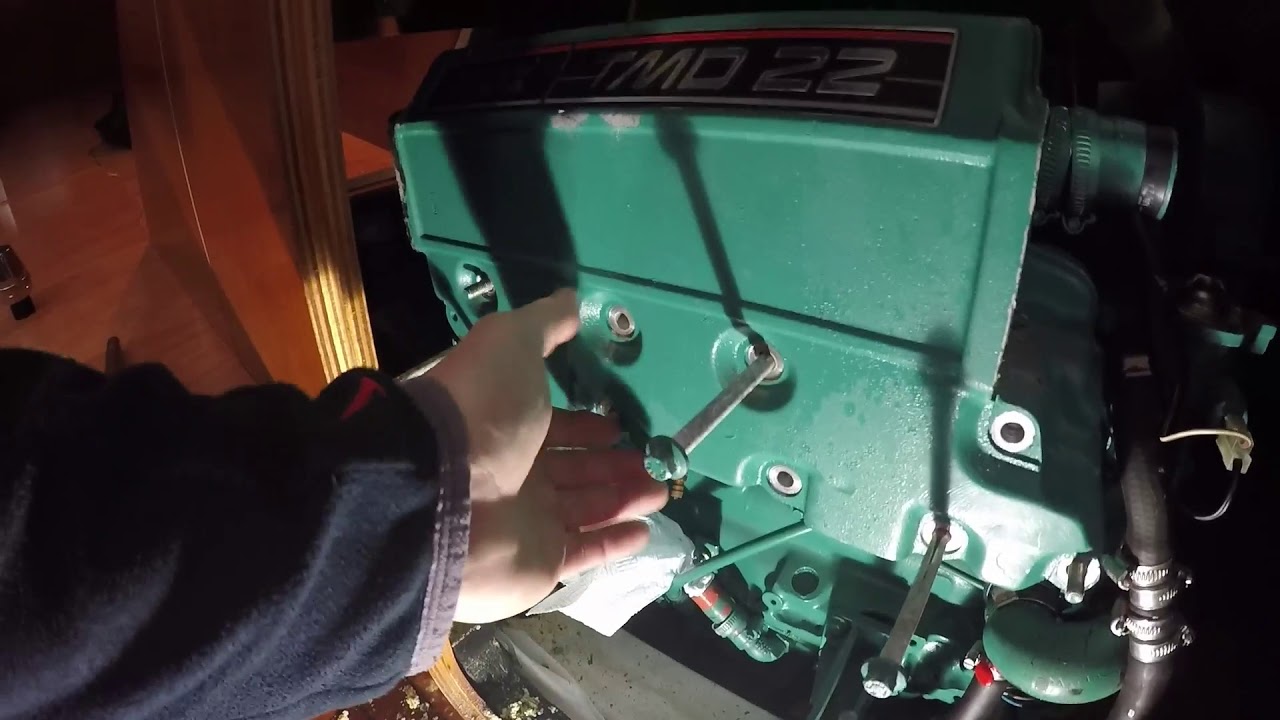 Volvo Penta TMD22 Heat Exchanger Replacement