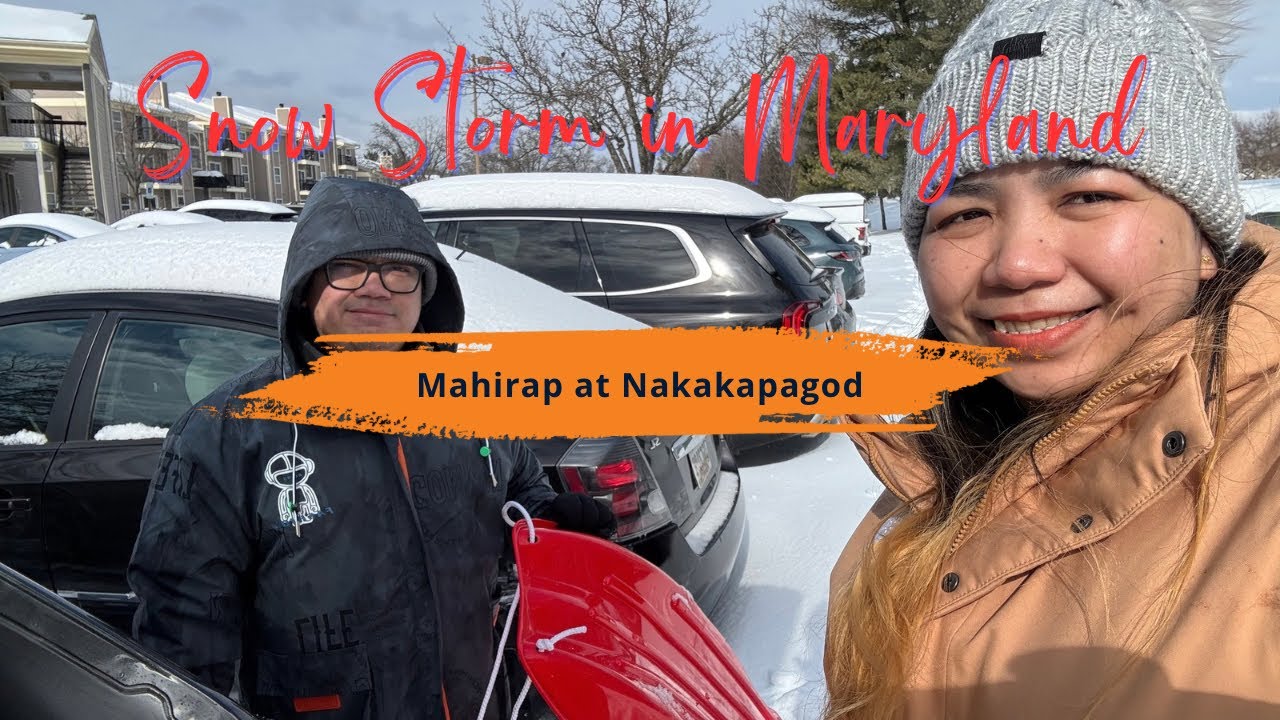 Buhay Amerika + Snow Edition = LEVEL UP CHALLENGE ❄️😅#buhayamerika 