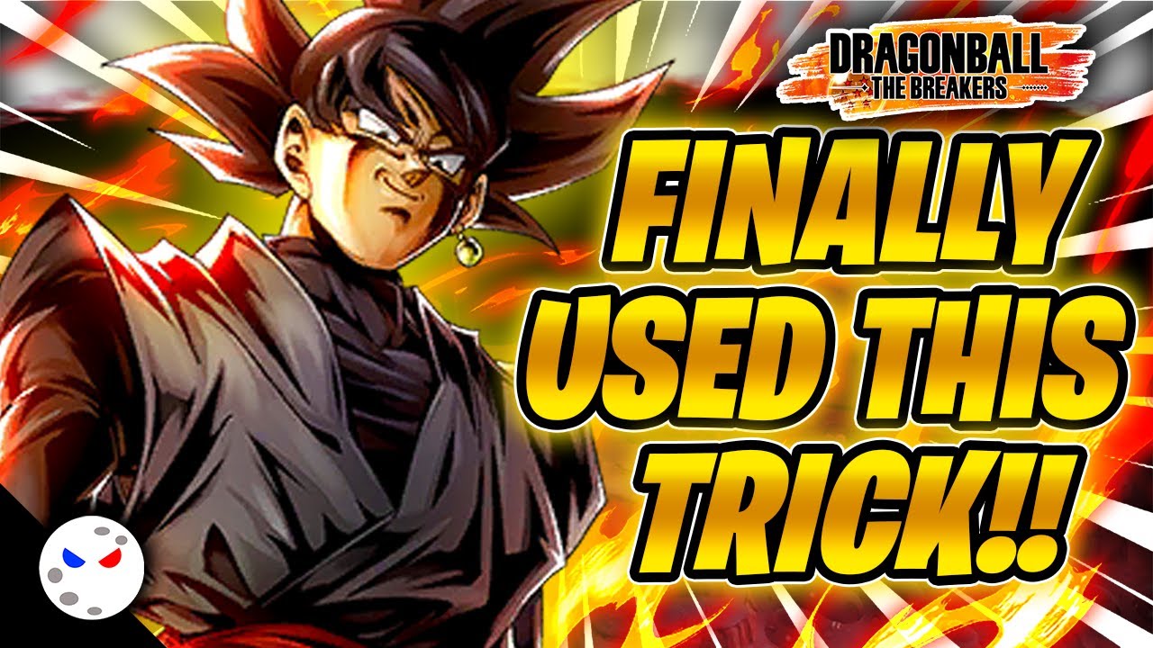 Using Goku Black Level 2 Strat FOR THE FIRST TIME!! - DragonBall: The Breakers Funny Moments