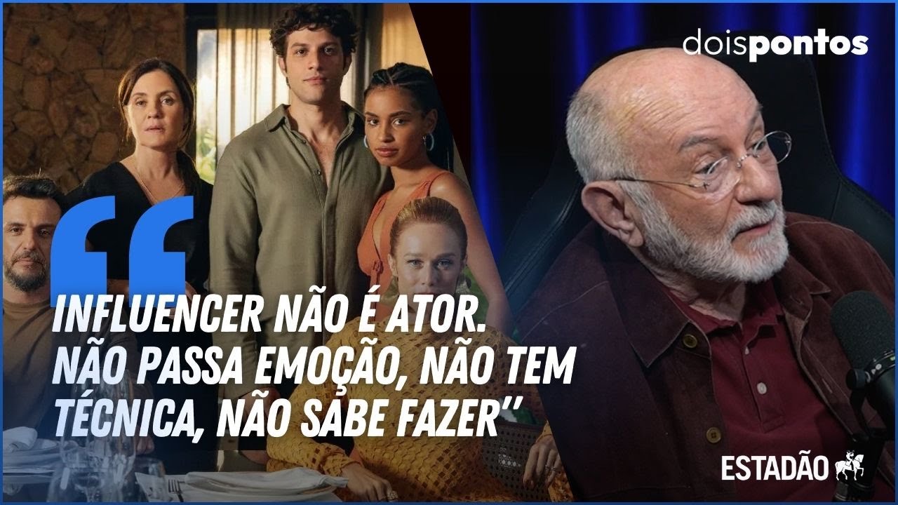 Por que audiência das NOVELAS caiu? SILVIO DE ABREU fala da queda e critica INFLUENCERS em elencos