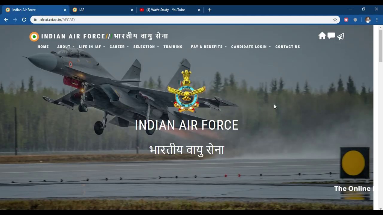 AFCAT 1 2020 ADMIT CARD DOWNLOAD