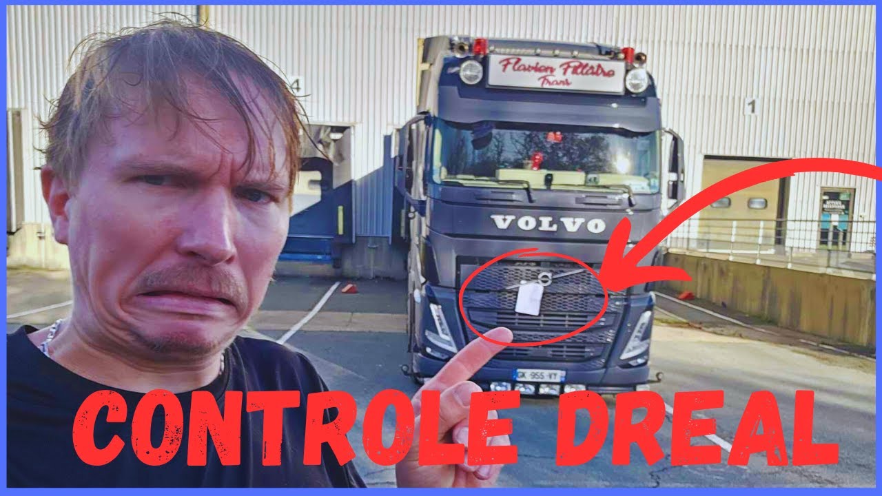 je me fais CONTROLER par la DREAL en CAMION (visite usine MICHELIN)