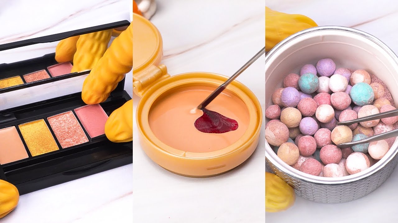 Satisfying Makeup Repair ❤️ ASMR DIY Broken Makeup Product Makeovers #377