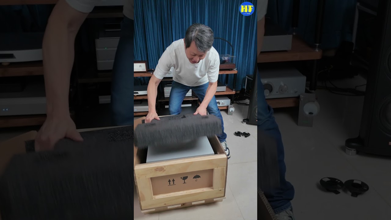 Goldmund Telos 790 unboxing 合併機王開箱