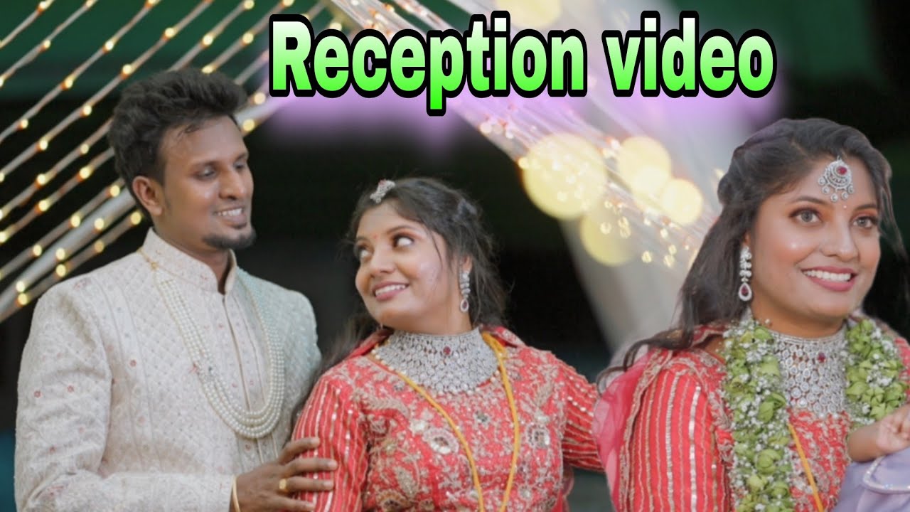Enoda Reception video oru chinna trailer 😍#chittuvinsiragugal#Vlog#trending#video#tamil#reception