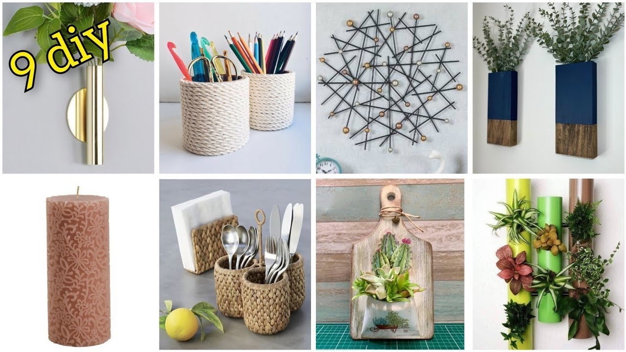 9 دقائق افكار💡زيني ونظمي بيتك بمنظمات تصنعيها بنفسك وباقل تكلفة #diy#craft #home #handmade #ideas