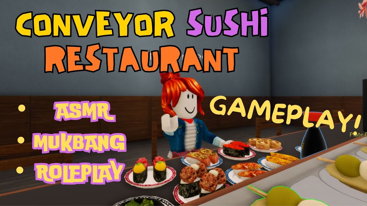 ROBLOX: CONVEYOR SUSHI RESTAURANT GAMEPLAY