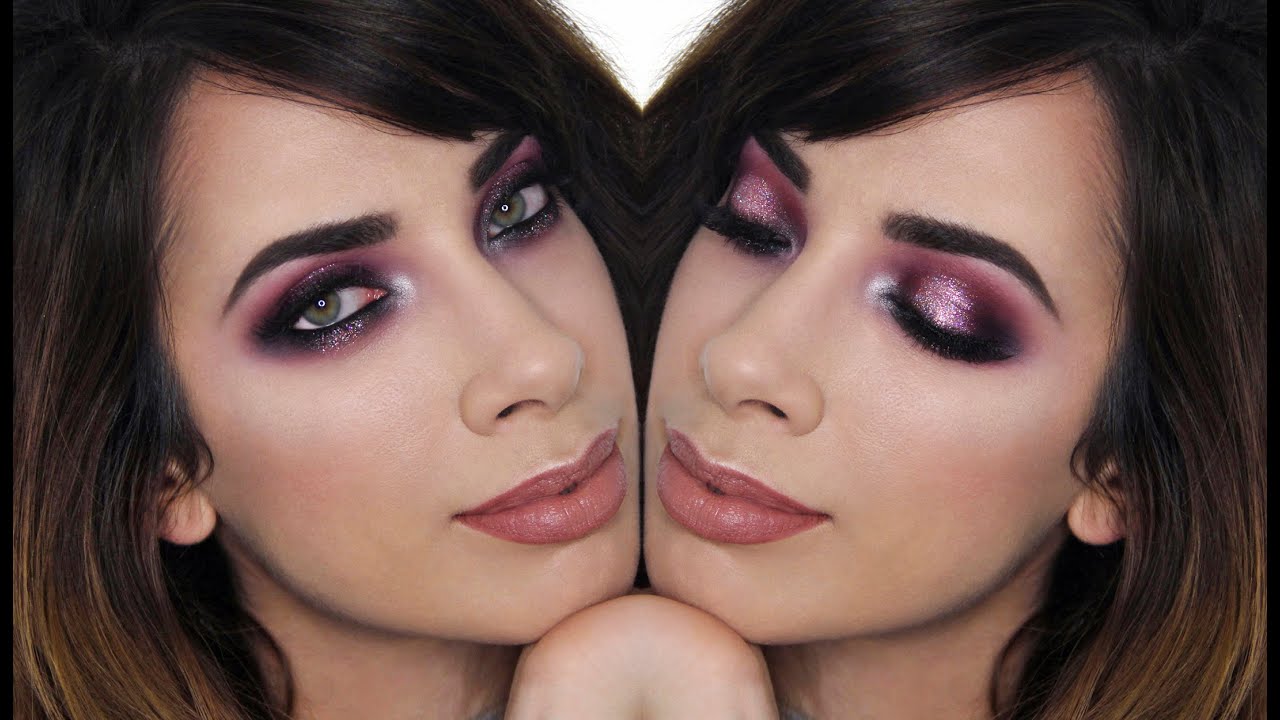 Λαμπερό Mωβ Halo Eye (Ιδανικό Για Πράσινα Μάτια)