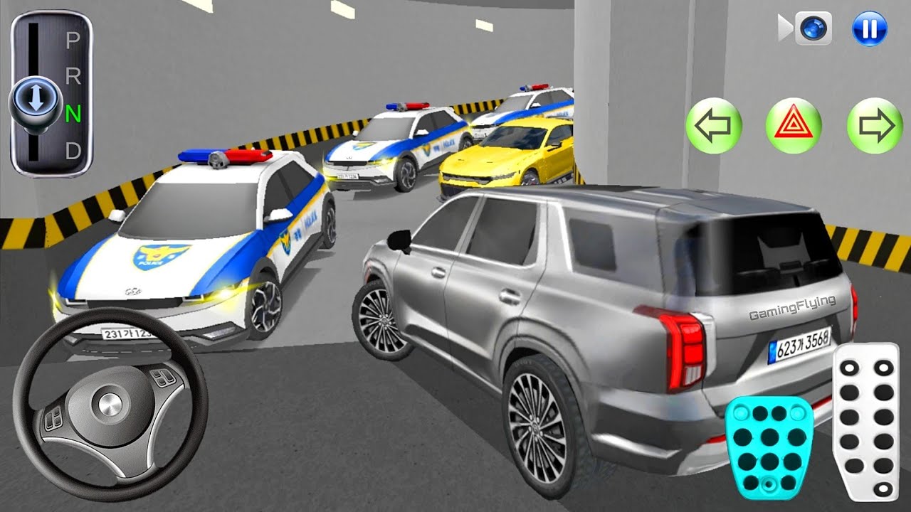 New Palisade car Stuck in Parking Garage - 3D Driving Class - 3D Driving Class Game - Car Game