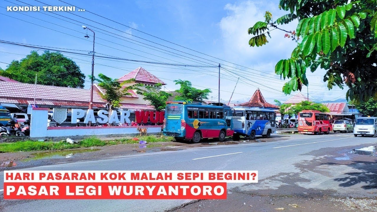 Pasar Tradisional Wuryantoro Kenapa Sangat Sepi diawal tahun 2025 ⁉️