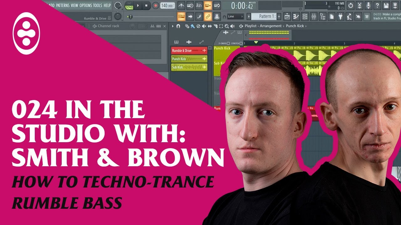 Create Great Rumble bass! - Tranceportal In The Studio With Smith & Brown #24