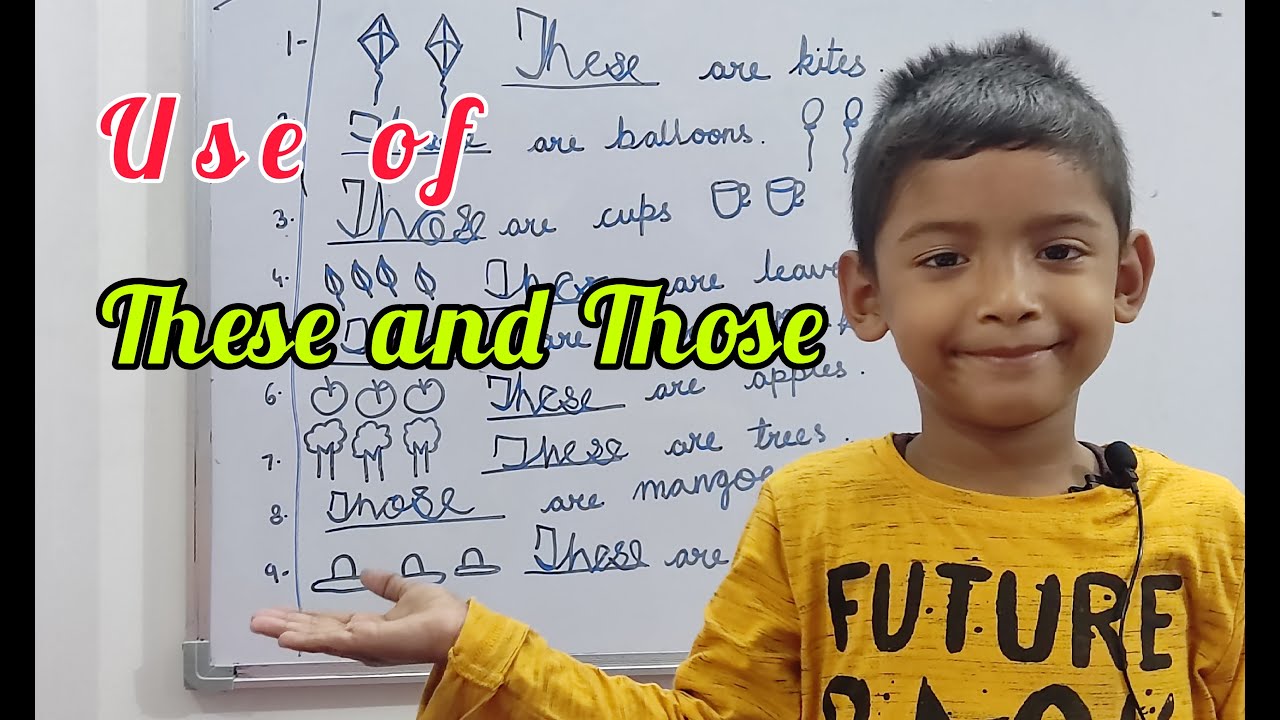 Easy way to learn 𝙏𝙝𝙚𝙨𝙚 and 𝙏𝙝𝙤𝙨𝙚 || use of this and 𝙩𝙝𝙚𝙨𝙚 𝙖𝙣𝙙 𝙩𝙝𝙤𝙨𝙚 with example