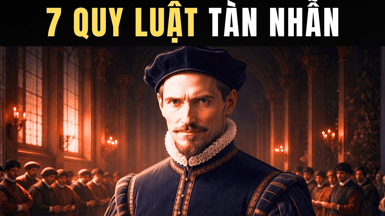 Tư Duy Thống Trị : 7 Quy Luật Tàn Nhẫn Giúp Bạn Vượt Mặt Kẻ Tài Giỏi Hơn | Trí Tuệ Machiavelli