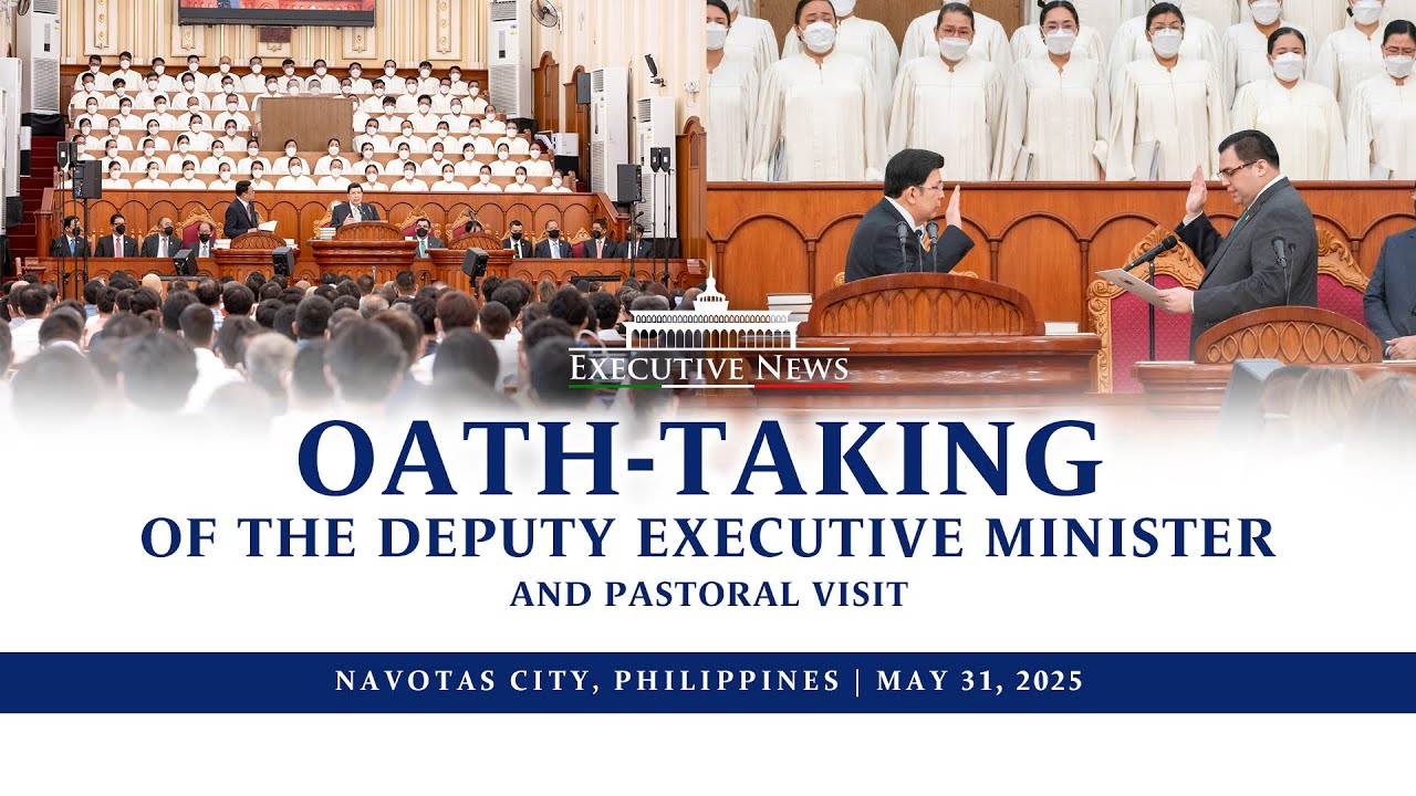 Oath-Taking of the Deputy Executive Minister and Pastoral Visitation | May 31, 2025 | Executive News