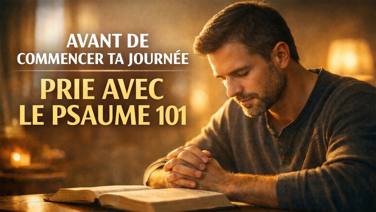 Pri&egrave;re du Matin Inspir&eacute;e du Psaume Cent Un | Commence Ta Journ&eacute;e Dans L&rsquo;Int&eacute;grit&eacute; Et La Paix