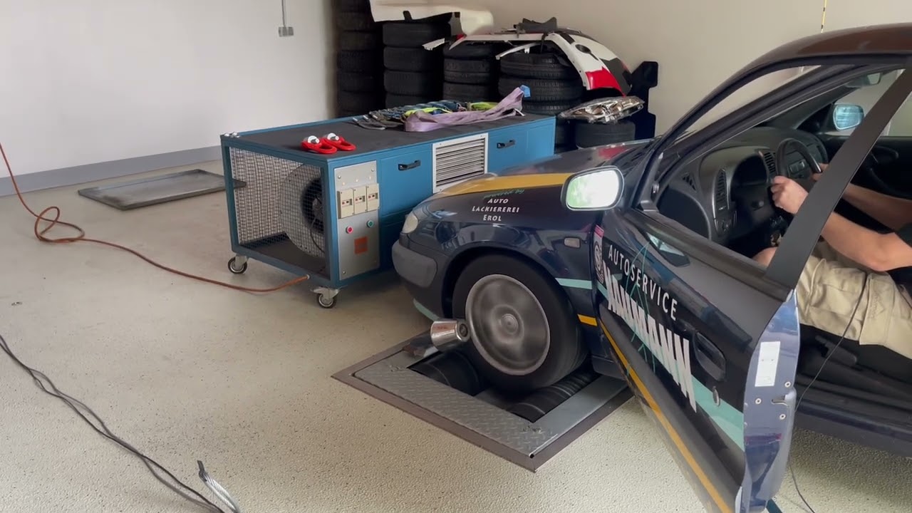 Citroen Xsara VTS 2.0 16v 163HP on dyno XU10J4RS pure sound only enginesound K&N intake