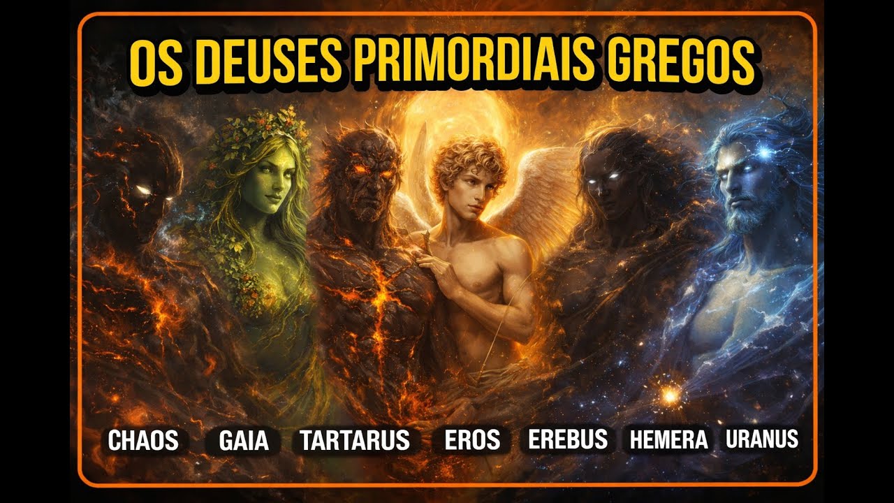 Os Deuses Primordiais Que Moldaram a Mitologia Grega!