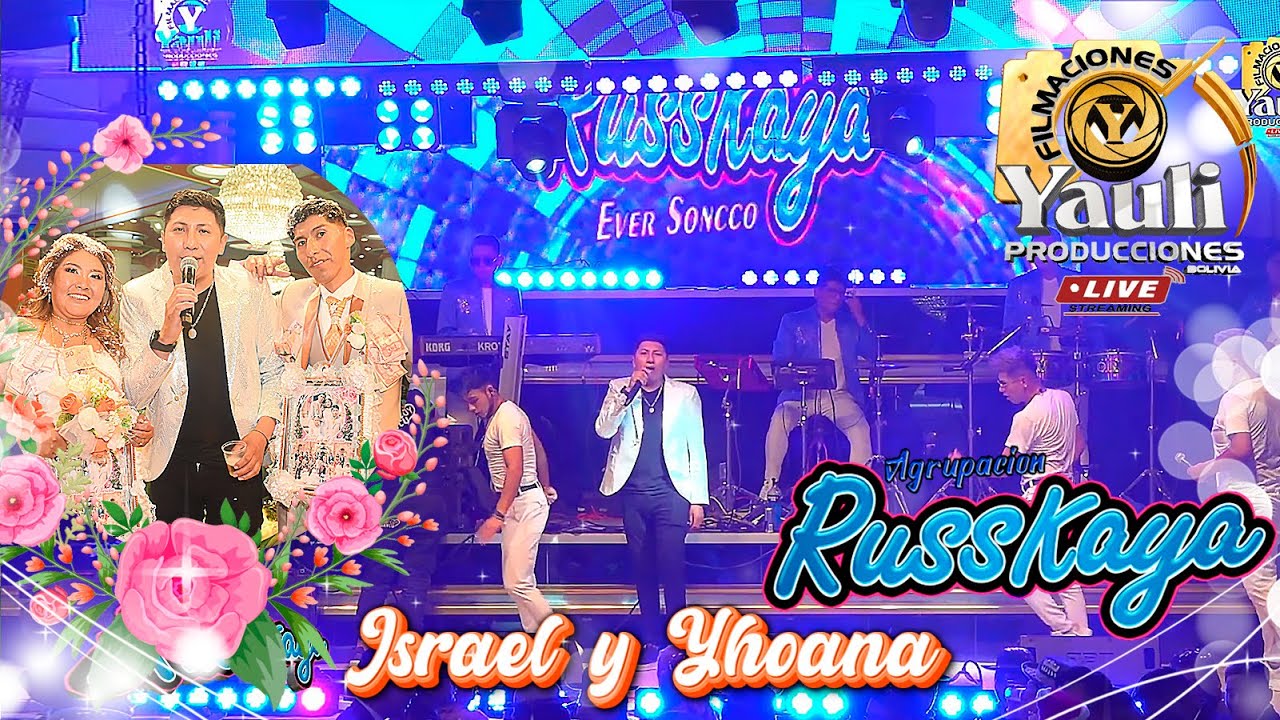 🛑RUSSKAYA EN VIVO /         NUESTRA BODA ❤ ISRAEL Y YHOANA ❤