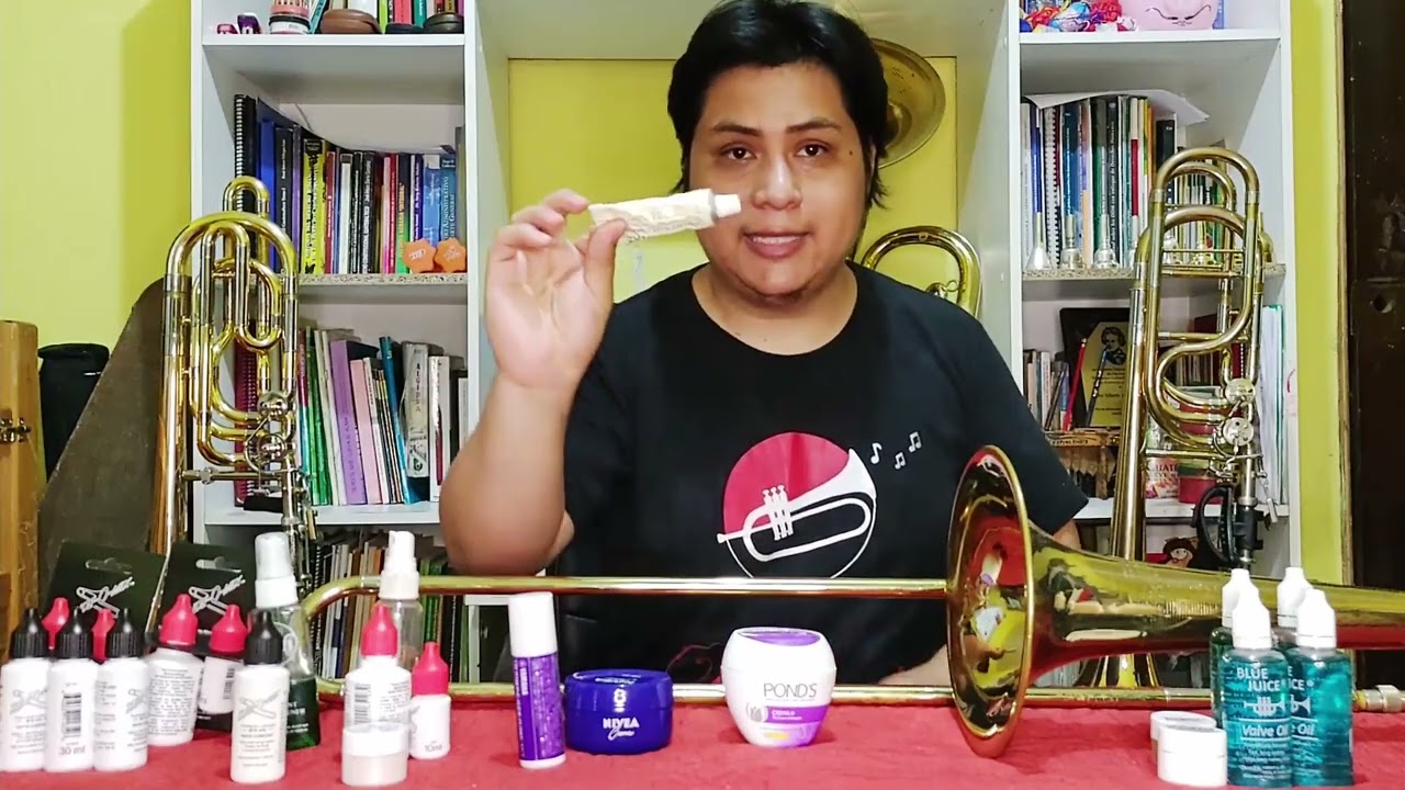 Lubricación de Vara de trombón.