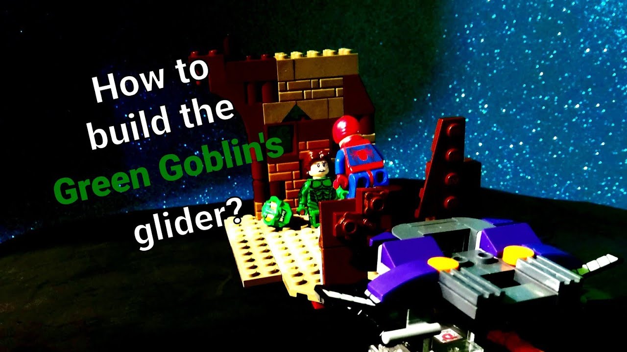 How to build a Lego Green Goblin Glider? - Building tutorial