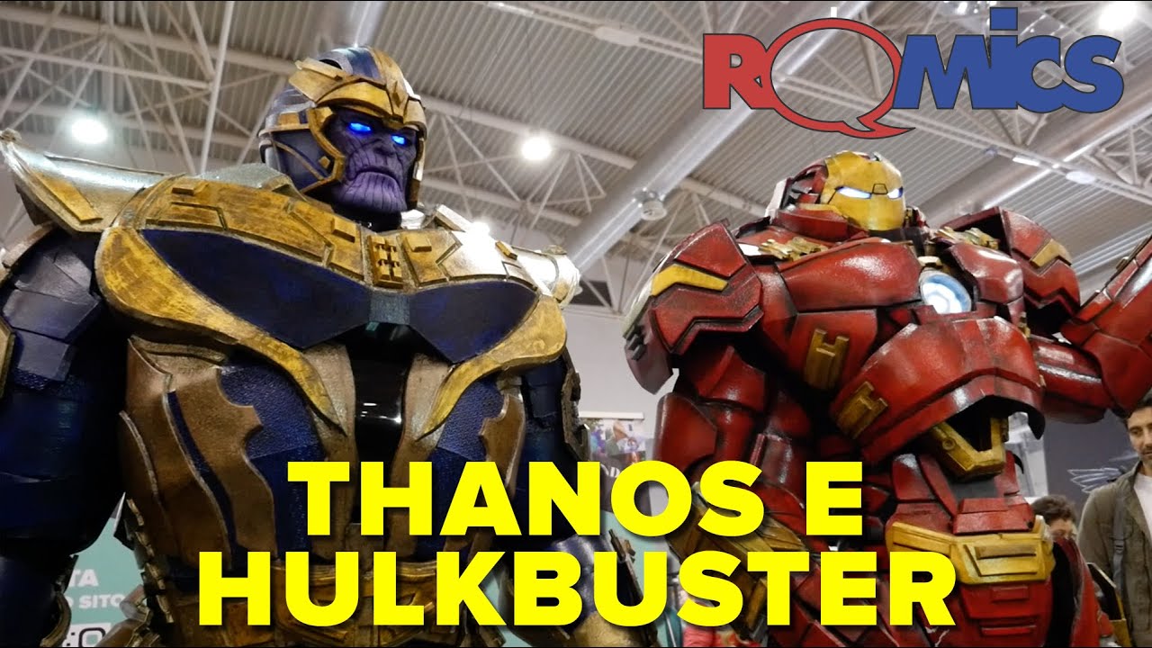 THANOS and HULKBUSTER cosplay dominate 2016 ROMICS!