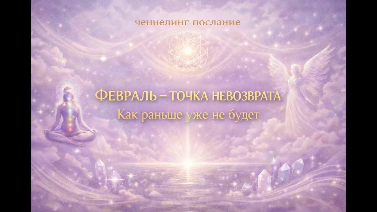 Это видео не случайность! Ты делаешь переход в новые энергии. Ченнелинг послание