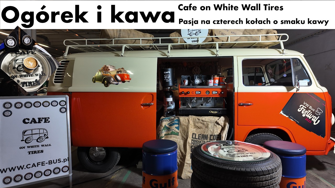 Ogórek i kawa - Cafe on White Wall Tires. Pasja na czterech kołach o smaku kawy.