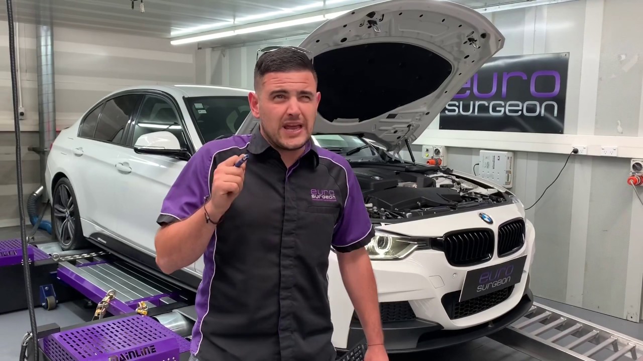 BMW F30 320i Stage 1 и 2 на динамометрическом стенде!