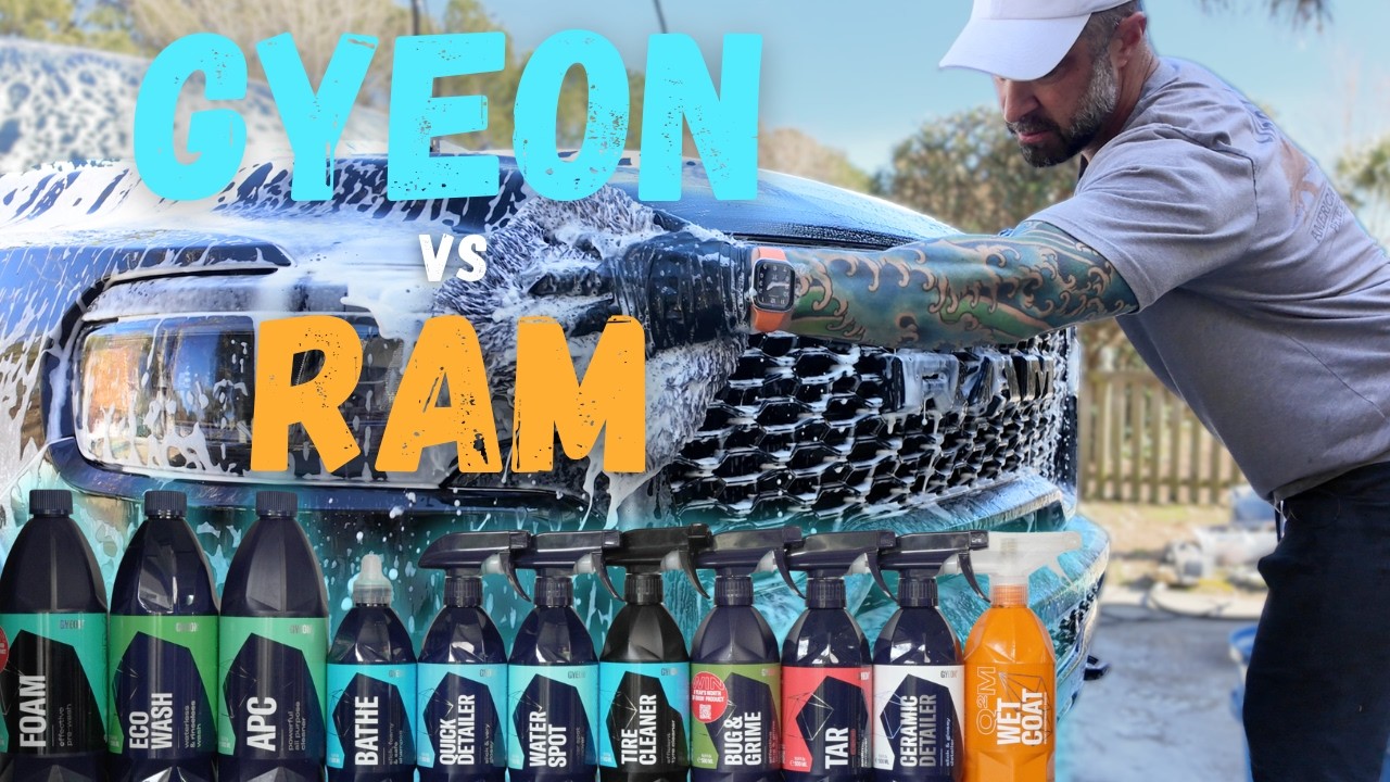 I Detailed This Ram Truck Using ONLY Gyeon Products — Can ONE Brand Do It All?