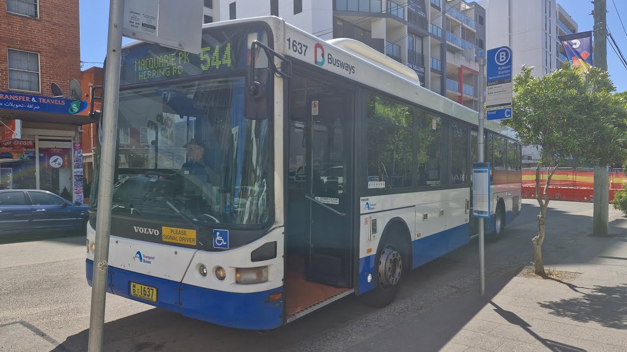 Vlog 379: Busways North West- Route 544 Auburn Station to Macquarie Centre
