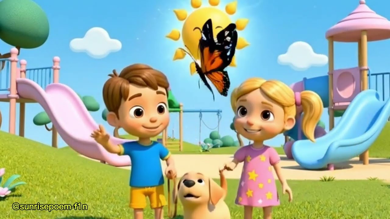 Clap Clap Hands Tap Tap Toes 👏 | kids fun rhyme| @sunrisepoem-f1n