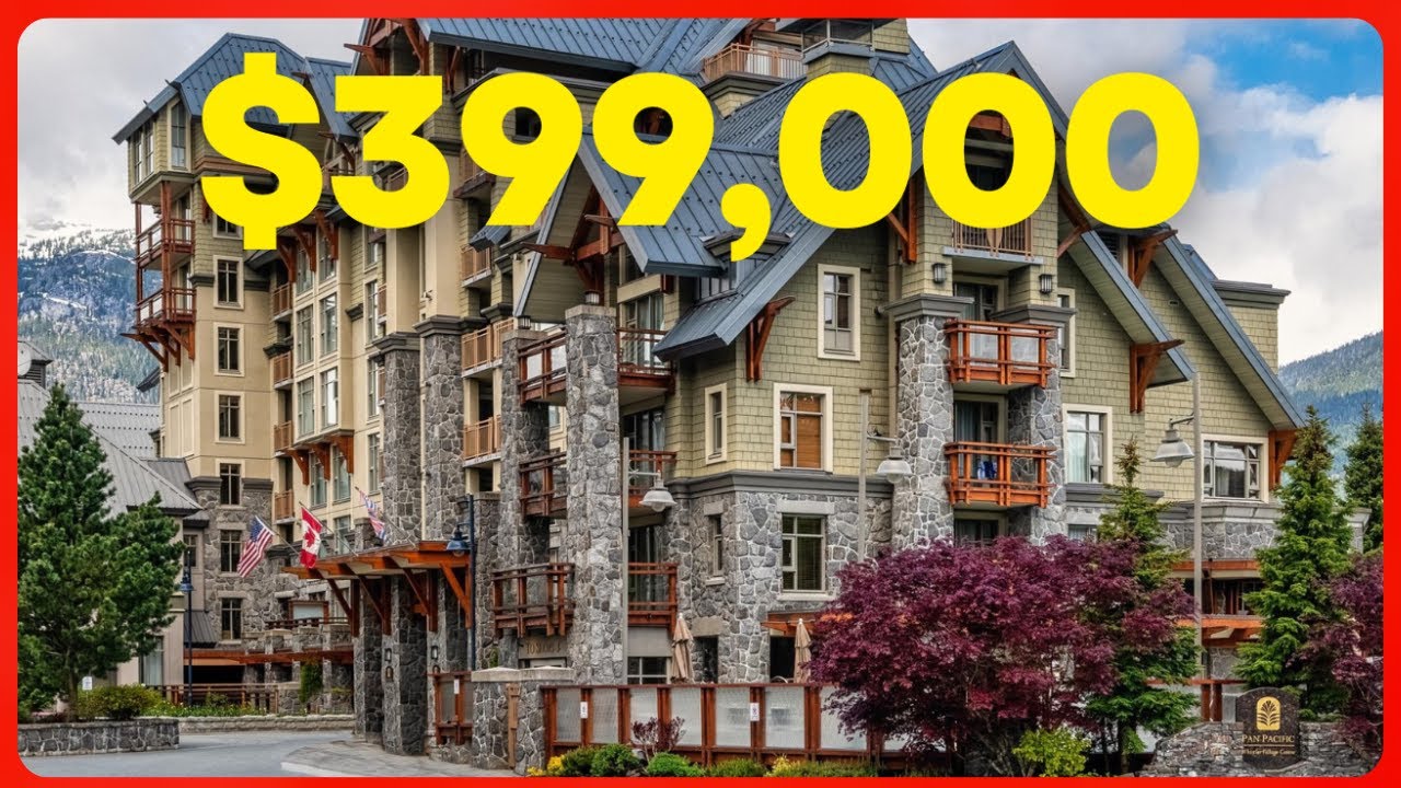 Посетите эти роскошные апартаменты с 1 спальней в торговом центре Pan Pacific Whistler Village Ce...