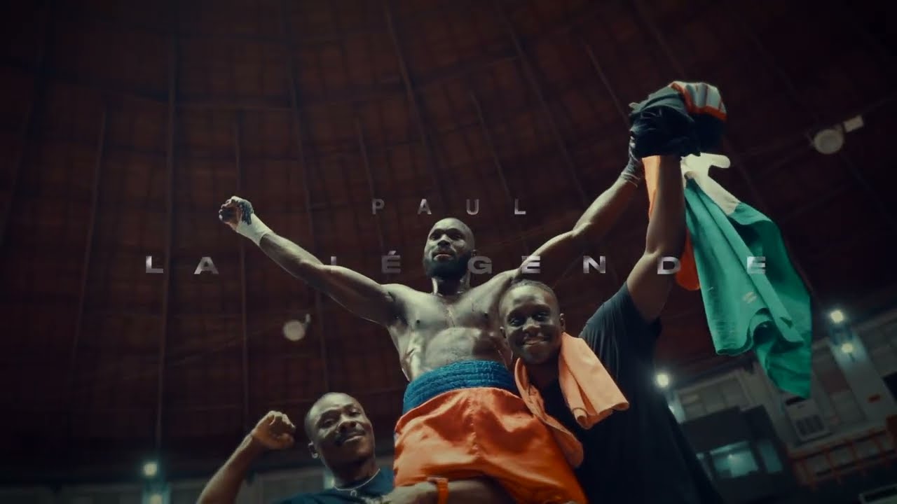 PAUL LA L&Eacute;GENDE - Gala de boxe au Palais des sports - ABIDJAN