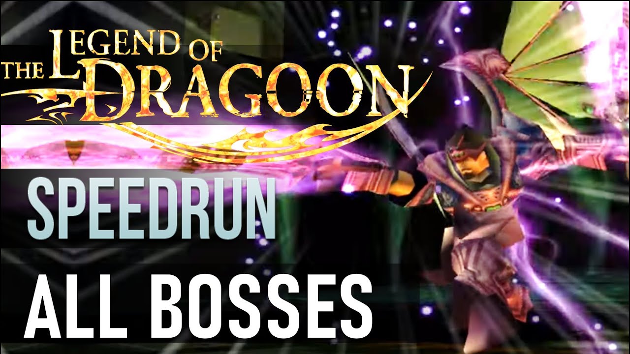 The Legend Of Dragoon: All Bosses (SPEEDRUN)
