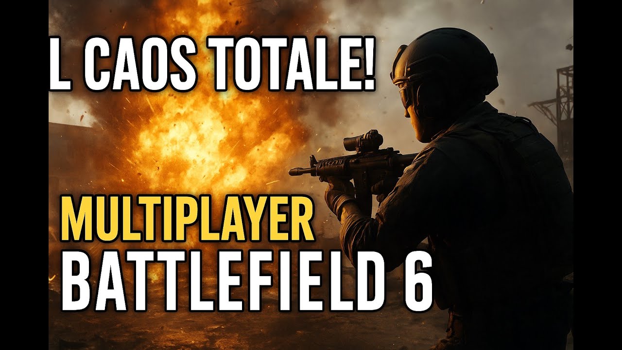 IL CAOS TOTALE! Primo test del MULTIPLAYER di Battlefield 6 🔥💣