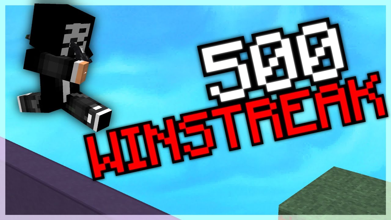 Beating a cheater on a 500 winstreak.