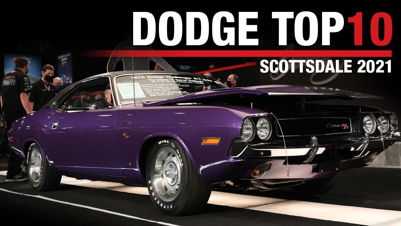 DODGE TOP 10: Best-selling @Dodge at the 2021 Barrett-Jackson Scottsdale Auction