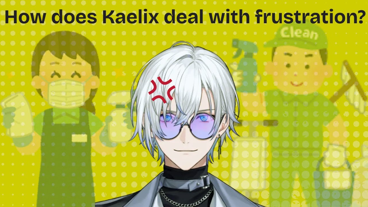 How does Kaelix deal with frustration? [KAELIX DEBONAIR CLIP]