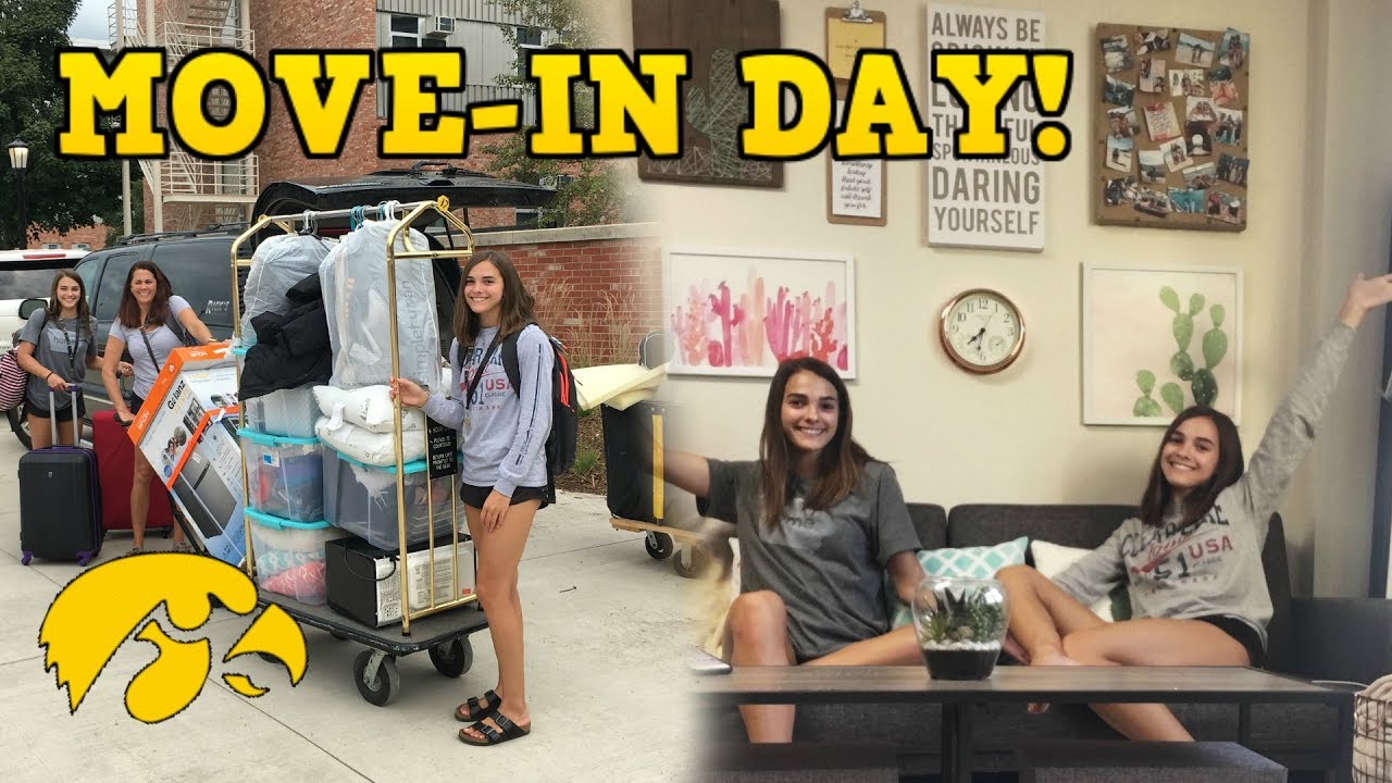 COLLEGE MOVE-IN DAY VLOG! | Megan and Ciera