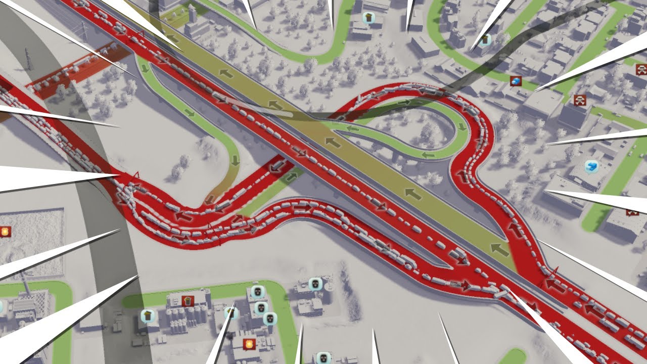 Zapętlony KOREK! | Pogromca Korków w Cities: Skylines