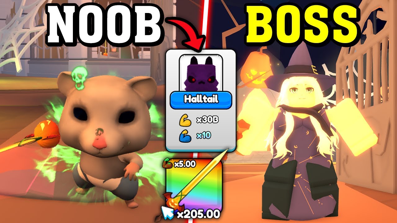 I Went From NOOB To PRO In HALLOWEEN EVENT Of Pull A Sword Roblox!