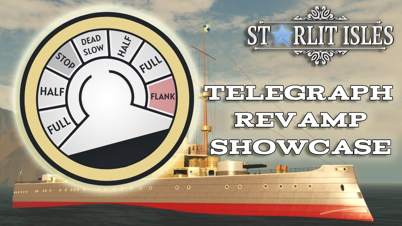 Starlit Isles Telegraph UI Revamp Showcase