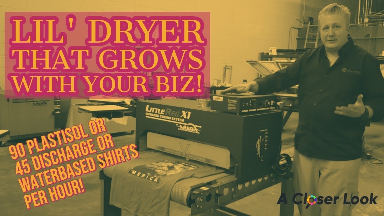 A Little Dryer that can Grow with Your Screen Printing Business