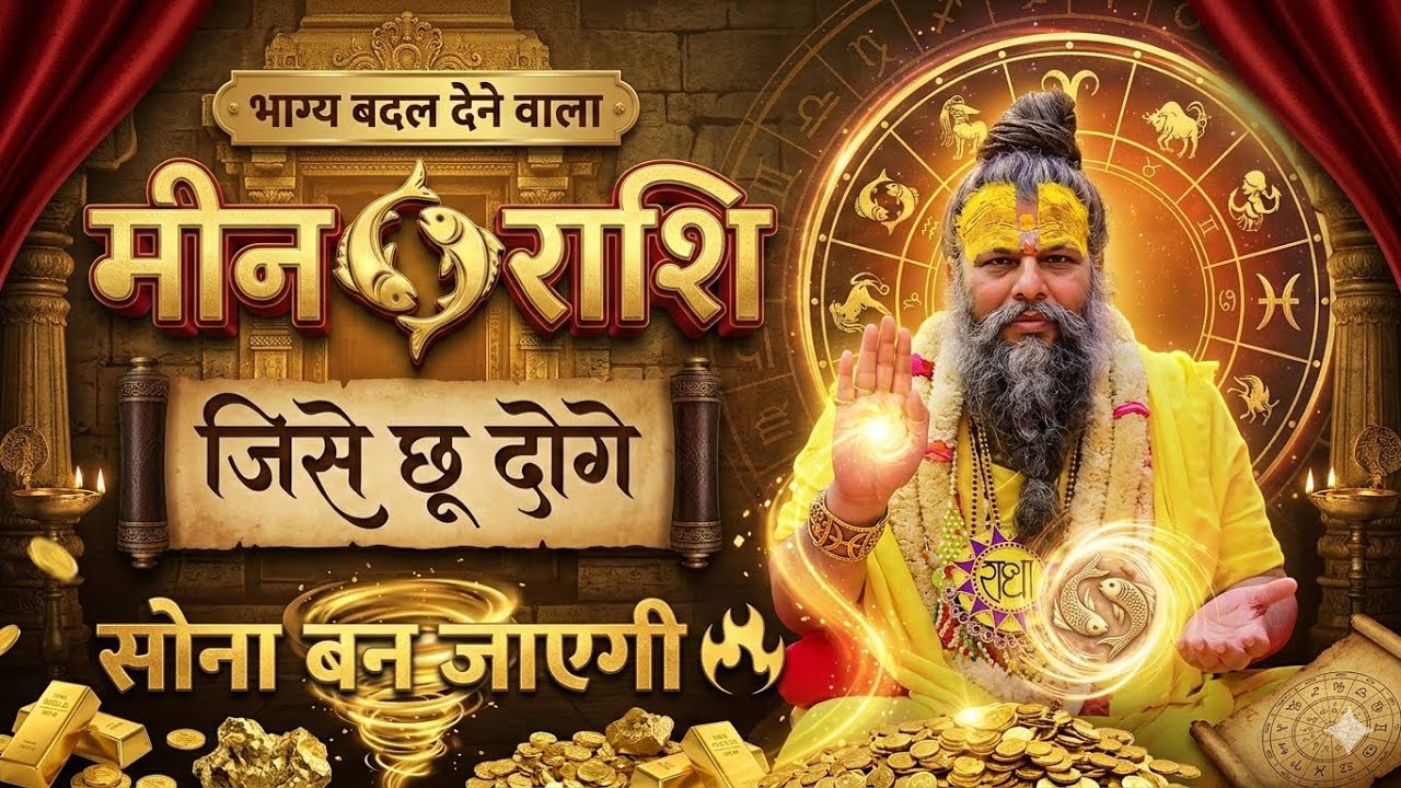 मीन राशि अब जो छुओगे वो सोना बनेगा Meen Rashi Rashifal | Piscesi Horoscope | Aj ka Rashifal