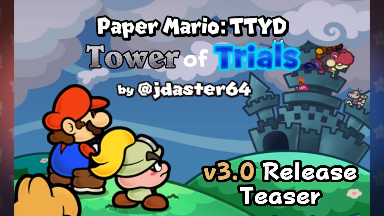 Paper Mario: Tower of Trials - Overview Trailer + v3.0 Teaser