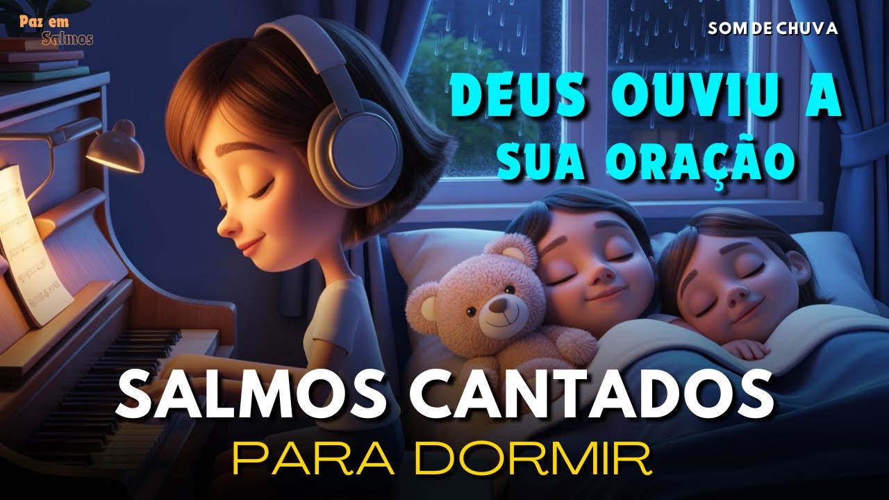 Entregue Sua Noite a Deus com Estes Salmos Cantados | Salmos Cantados para Dormir