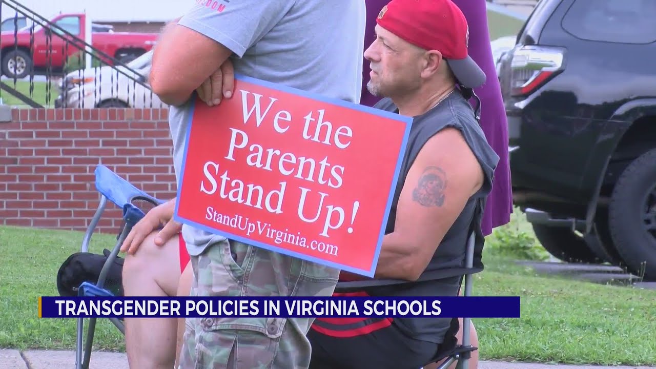 Wise County, VA residents rally against state policy on transgender students in schools