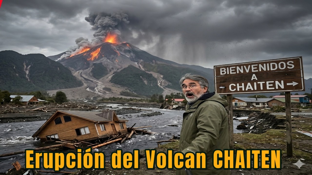 Museo de Sitio Chaitén: Caminando sobre los techos de la tragedia 🌋🏚️🇨🇱 #Chaiten #Patagonia